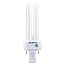 18W T4 Compact Fluorescent Light with G24d-2 Base 3000 Kelvin Bulb