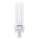 18W T4 Compact Fluorescent 4100 Kelvin Light Bulb with G24d-2 Base