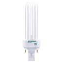 Sylvania White T4 Compact Fluorescent Light Bulb with G24d-3 Base 