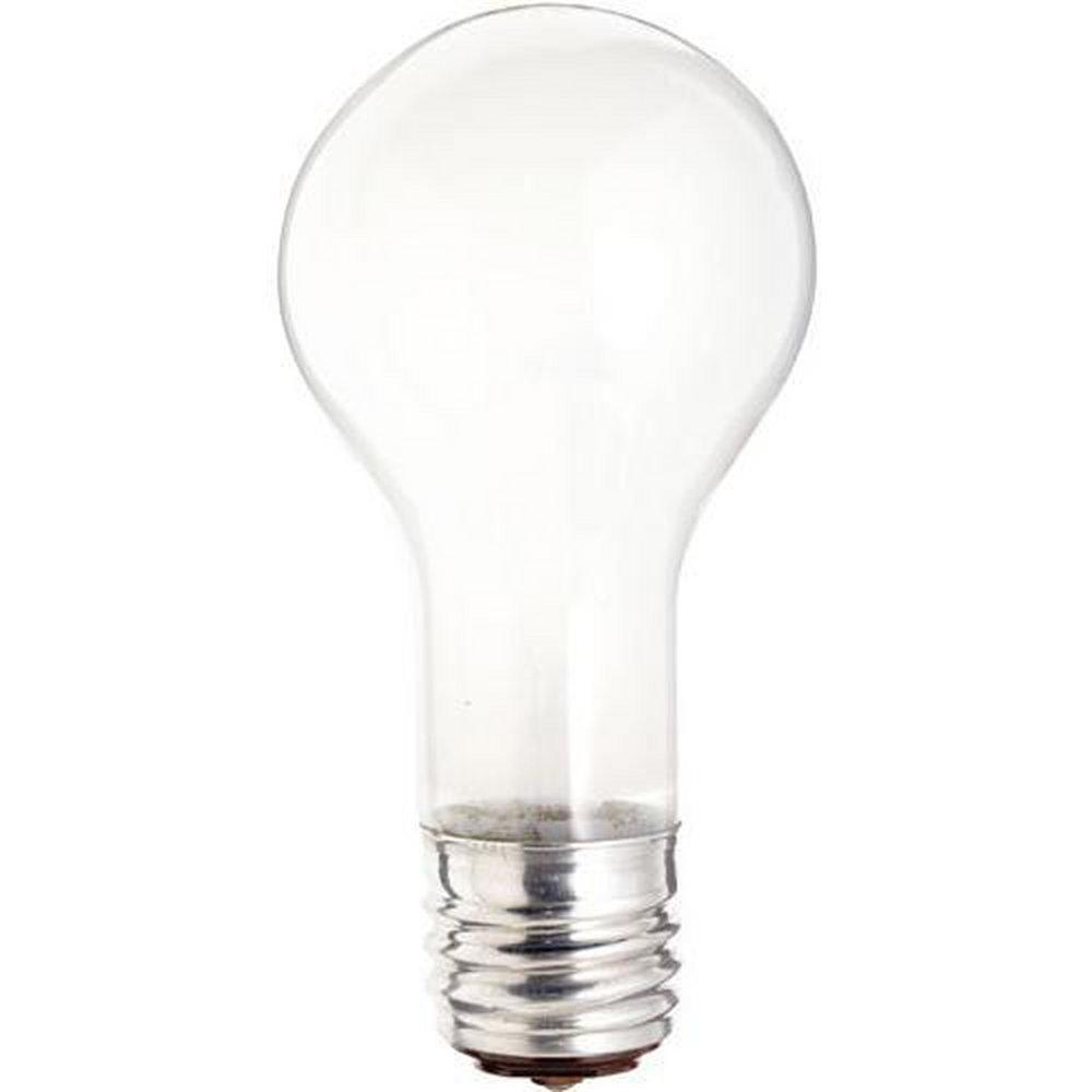 100W PS25 Incandescent Light Bulb with Mogul Base 
