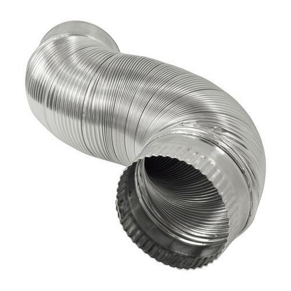 Deflecto Aluminum 5 ft. Aluminum Flex Dryer Duct 