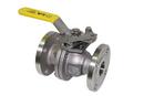 Apollo Valves Yellow Stainless Steel Full Port Flanged 150# Ball Valve 