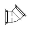 Harrington Corporation IPS Push-On Ductile Iron 45 Degree Bend 