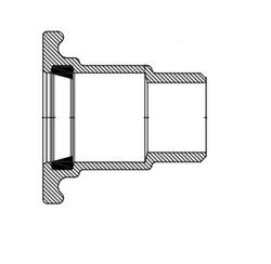 2-1/2 x 2 in. IPS Bell x Male Ductile Iron Adapter