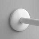 Jones Stephens White 2-7/16 x 5/8 in. OD x CTS Shallow Flange Escutcheon 