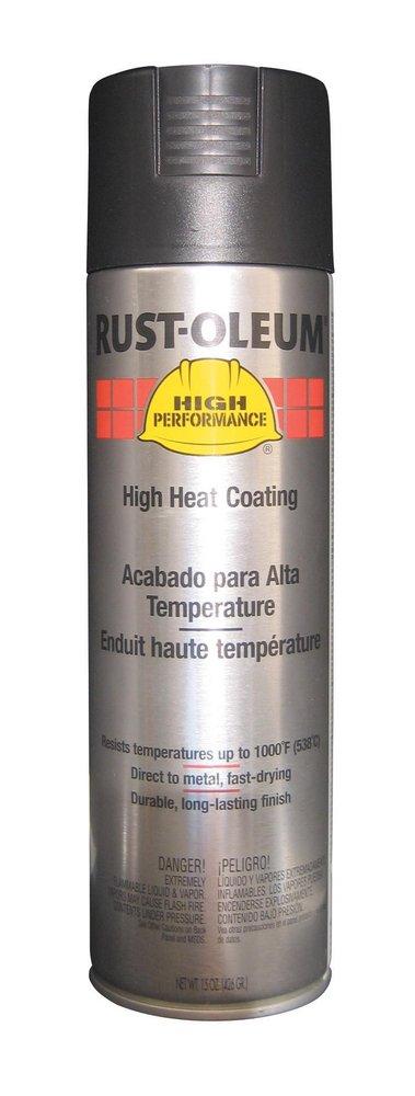Rust-Oleum&reg; Black High Temperature Spray Paint 