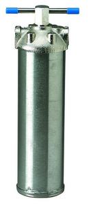 American Plumber Silver Stainless Steel Whole-house Filter Housing 