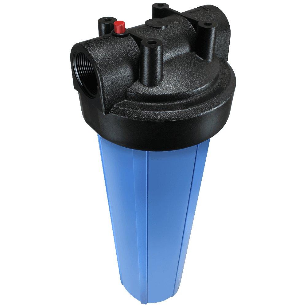 American Plumber Black Filter Housing with Pressure Button 