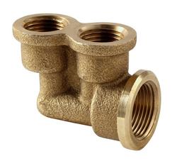 Twin Elbow in Starlight Chrome