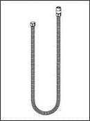 Moen Polished Chrome 1/2 in. Metal Flexible Water Connector 