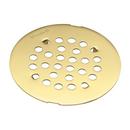 4-1/4 in. Snap-In Shower Strainer Polished Brass