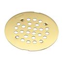 Moen Polished Brass 4-1/4 in. Brass Drain Cover 