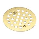 Moen Polished Brass 4-1/4 in. Brass Drain Cover 