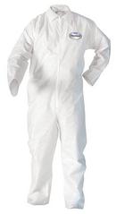 3XL Size Microforce™ Barrier Fabric Coverall in White