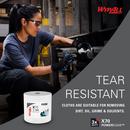 WypAll&reg; White 12-1/2 in. Jumbo Roll Wipes in White 