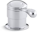Deckmount Trim for Transfer Valve or Vacuum Breaker with Single Lever Handle in Polished Chrome