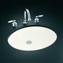 Vitreous China Undermount Glazed Lavatory Sink in Biscuit