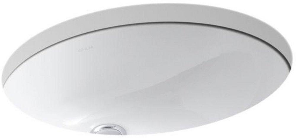 KOHLER White Dual Mount Basin 