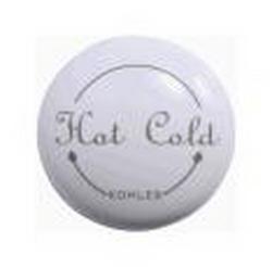 Button in Polished Brass