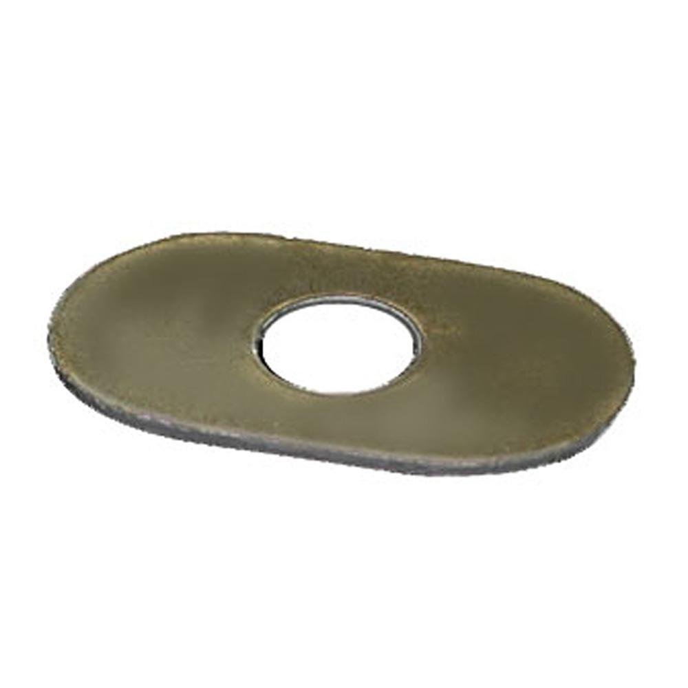 Jones Stephens Zinc Plated Steel Oval Closet Washer 