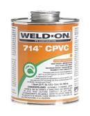 Weld-On&reg; Regular Set Plastic Orange Pipe Cement 