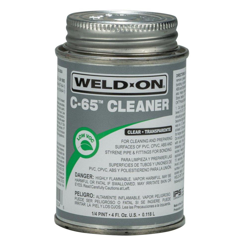 Weld-On&reg; ABS, CPVC and PVC Pipe Clear Cleaner 