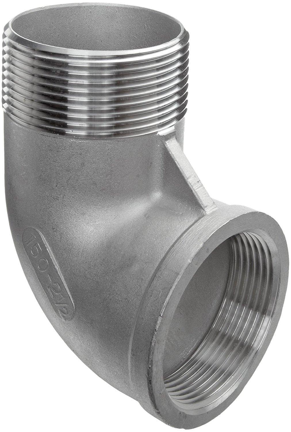 FNW&reg; FNPT x MNPT Global 304 Stainless Steel Street 90 Degree Elbow 