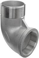 FNW&reg; FNPT x MNPT Global 304 Stainless Steel Street 90 Degree Elbow 