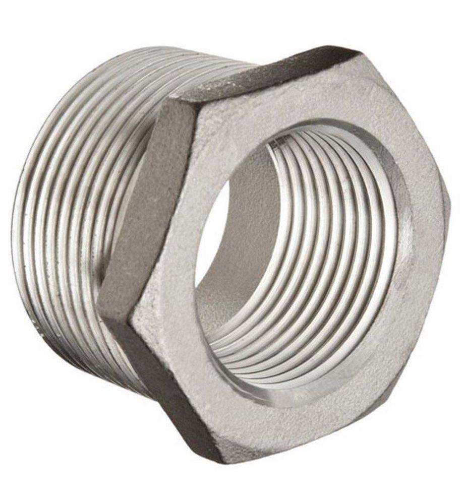 MNPT x FNPT 150# 316 Stainless Steel Reducing Hex Bushing 