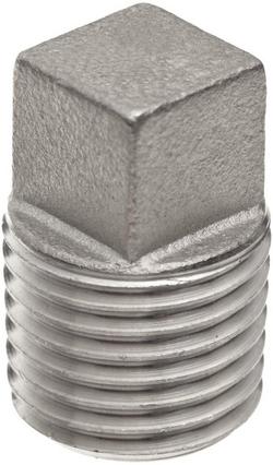 2 in. Threaded 150# 304 SP114 Stainless Steel Square Head Plug