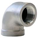 1/2 in. 150# SS 304 Threaded 90 Elbow SP114 Stainless Steel
