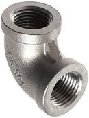2-1/2 in. 150# SS 304 Threaded 90 Elbow SP114 Stainless Steel