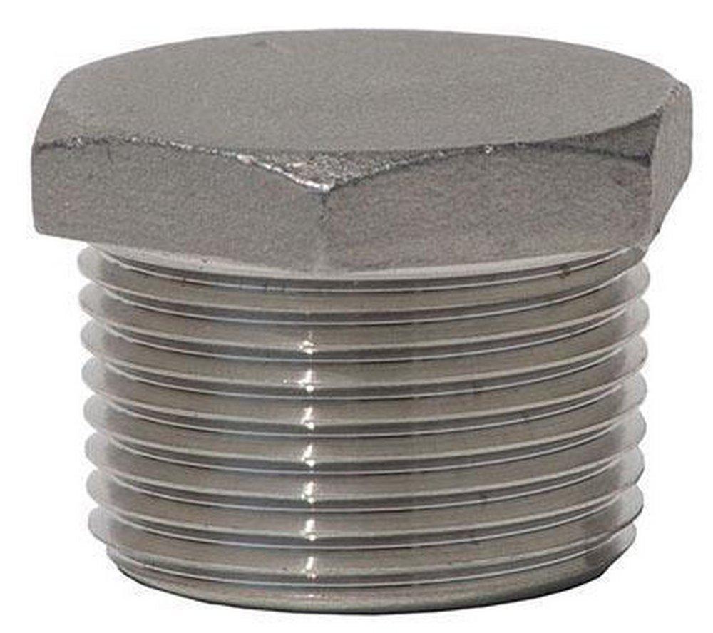 Threaded 150# Hex 316 and CF8M Stainless Steel Plug 