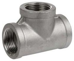 1/2 in. Threaded 150# 304 SP114 Stainless Steel Tee