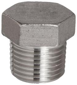 1/8 in. Threaded 150# 304 Stainless Steel Hex Plug