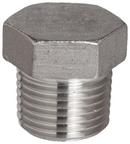 1 in. MNPT 150# Global Hex 304 Stainless Steel Plug