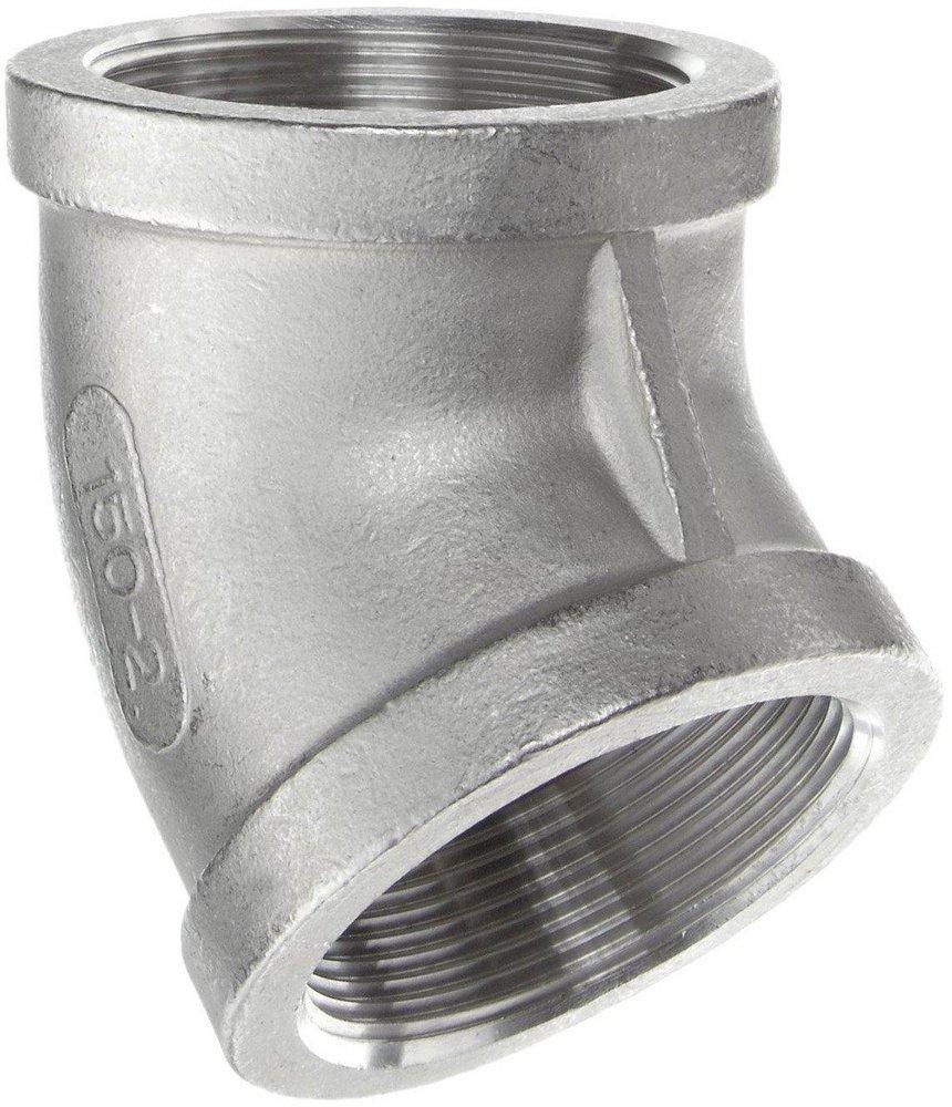 150# SS 304 Threaded 45 Elbow SP114 Stainless Steel 