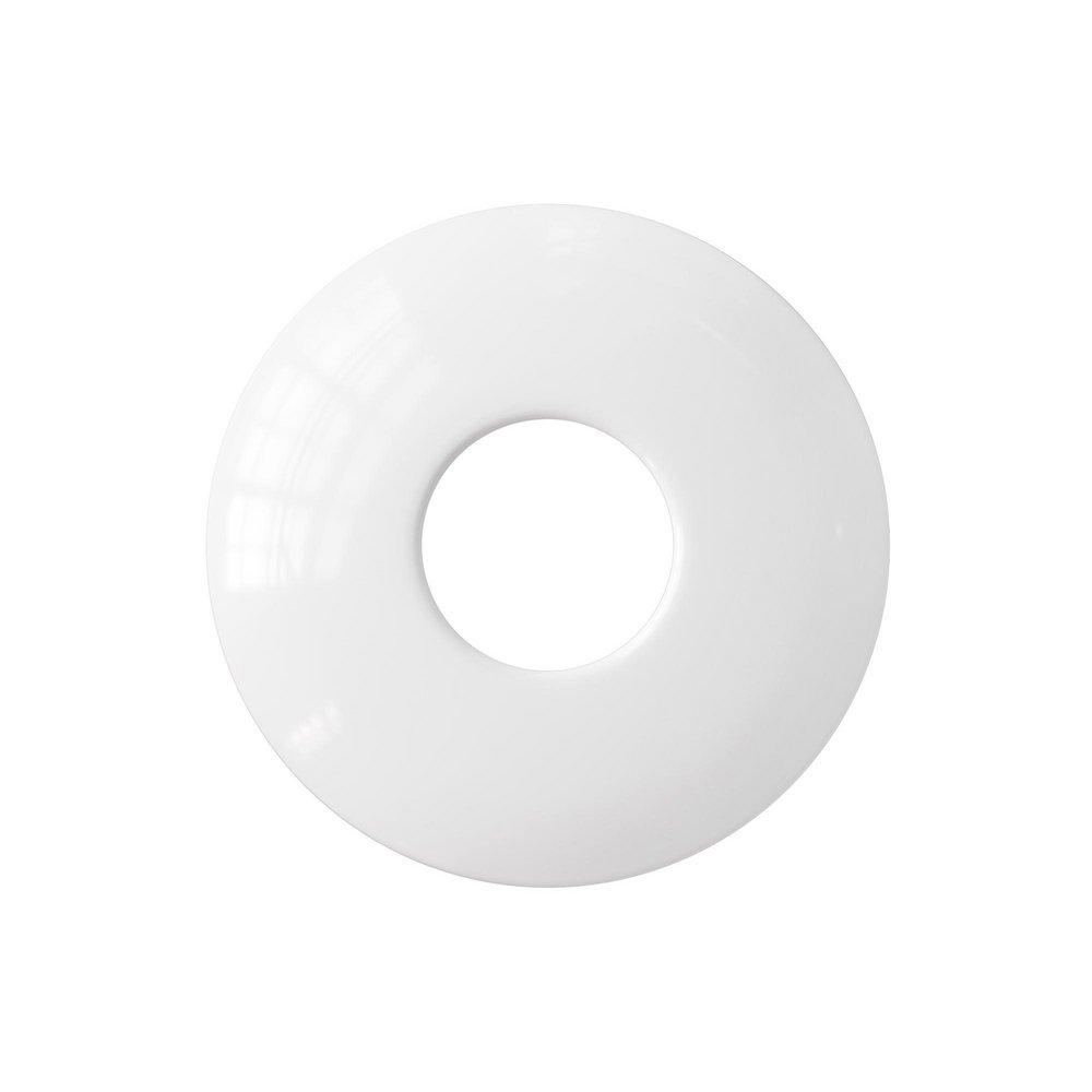 Jones Stephens White 2-7/16 x 5/8 in. OD x CTS Shallow Flange Escutcheon 