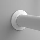 Jones Stephens White 1-1/2 in. Polyethylene Shallow Flange Box Escutcheon 