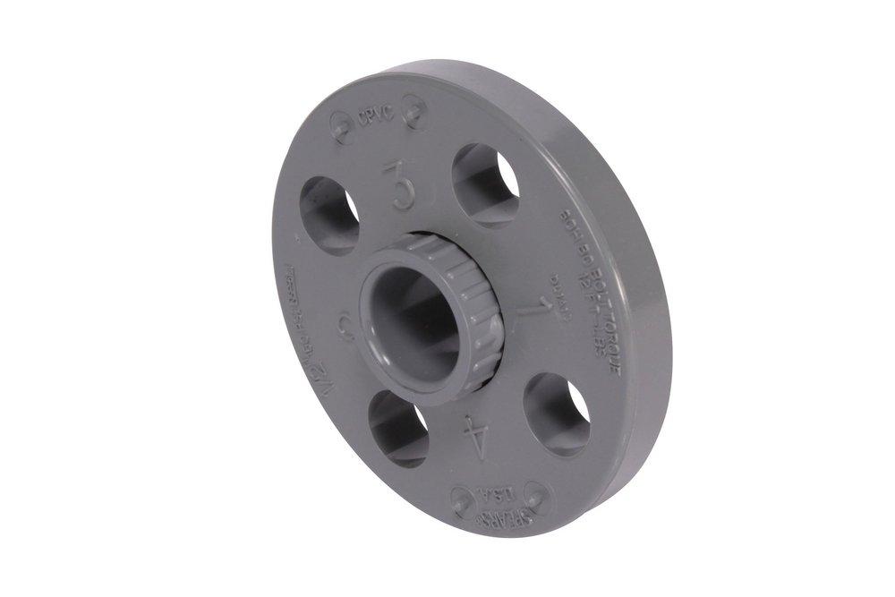 Grey CPVC Schedule 80 Van Stone Flange 