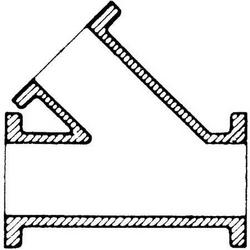 8 X 4 Flange C110 Wye PC