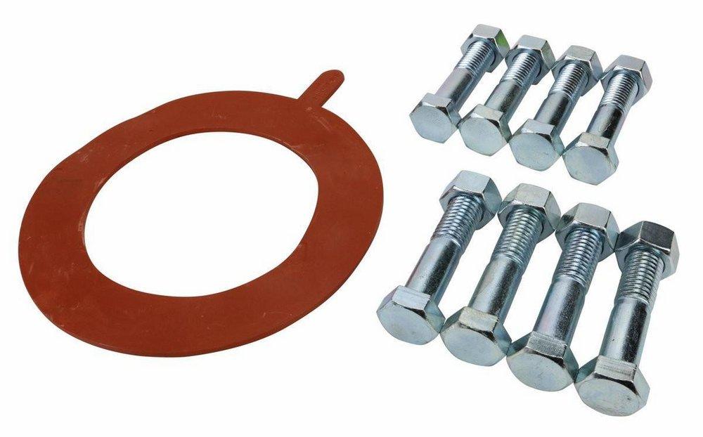 Carson's Nut-Bolt & Tool Red Rubber Bolt & Ring Set Kit 