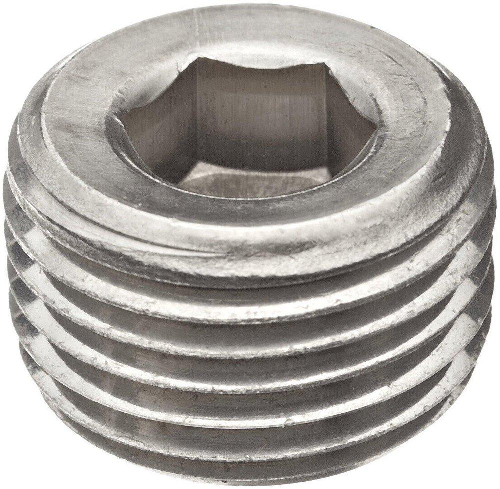 Threaded 150# Global Countersunk Hex 316 Stainless Steel Plug 