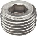 1 in. Threaded 150# Global Countersunk Hex 316 Stainless Steel Plug