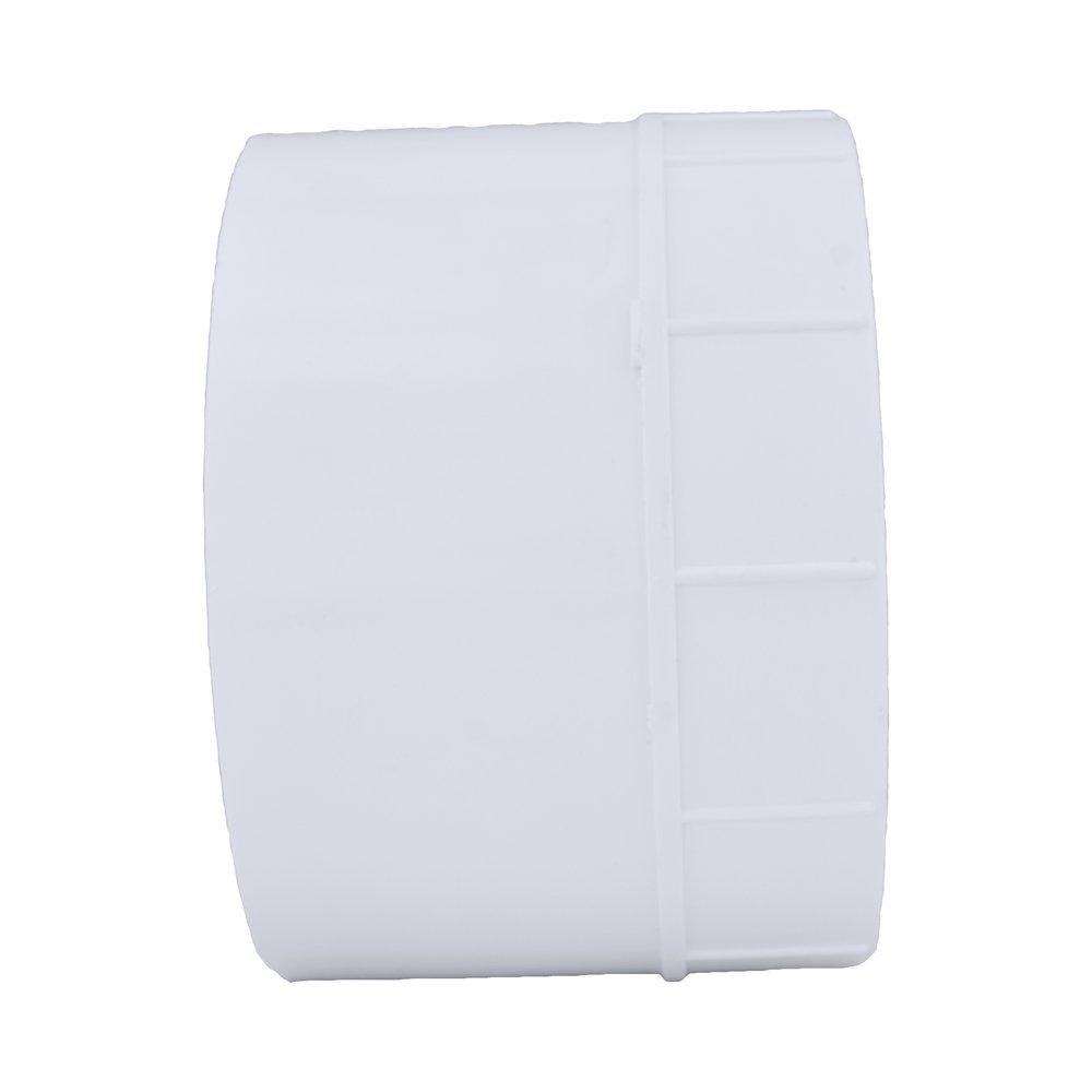 White PVC DWV Female Adapter 