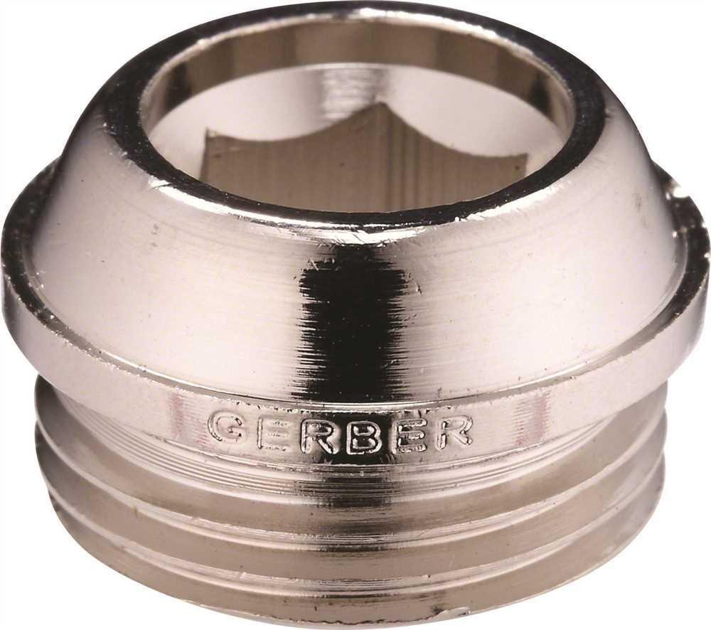 Gerber Plumbing Nickel Plated Brass Seat 