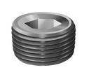 1/2 in. FNPT Countersunk Domestic Carbon Steel Hex Plug
