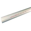 White 10 ft. Schedule 30 Plain End DWV-PVC Drainage Pipe 