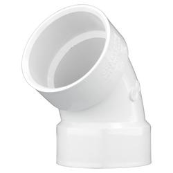 3 in. Hub Straight and DWV Schedule 30 PVC and DWV 60 Degree Elbow