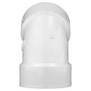 White Hub Straight and DWV Schedule 30 PVC and DWV 60 Degree Elbow 